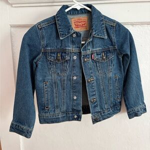 Levi's Kids Dark Blue Denim Jean Jacket